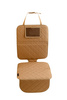 Mata ochronna do auta pod fotelik samochodowy, Almond Beige 