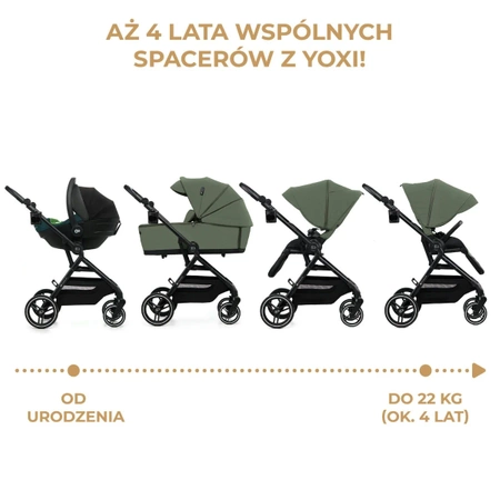 Kinderkraft YOXI 2w1 - wózek wielofunkcyjny