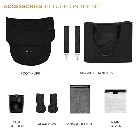 Kinderkraft YOXI 2w1 - wózek wielofunkcyjny